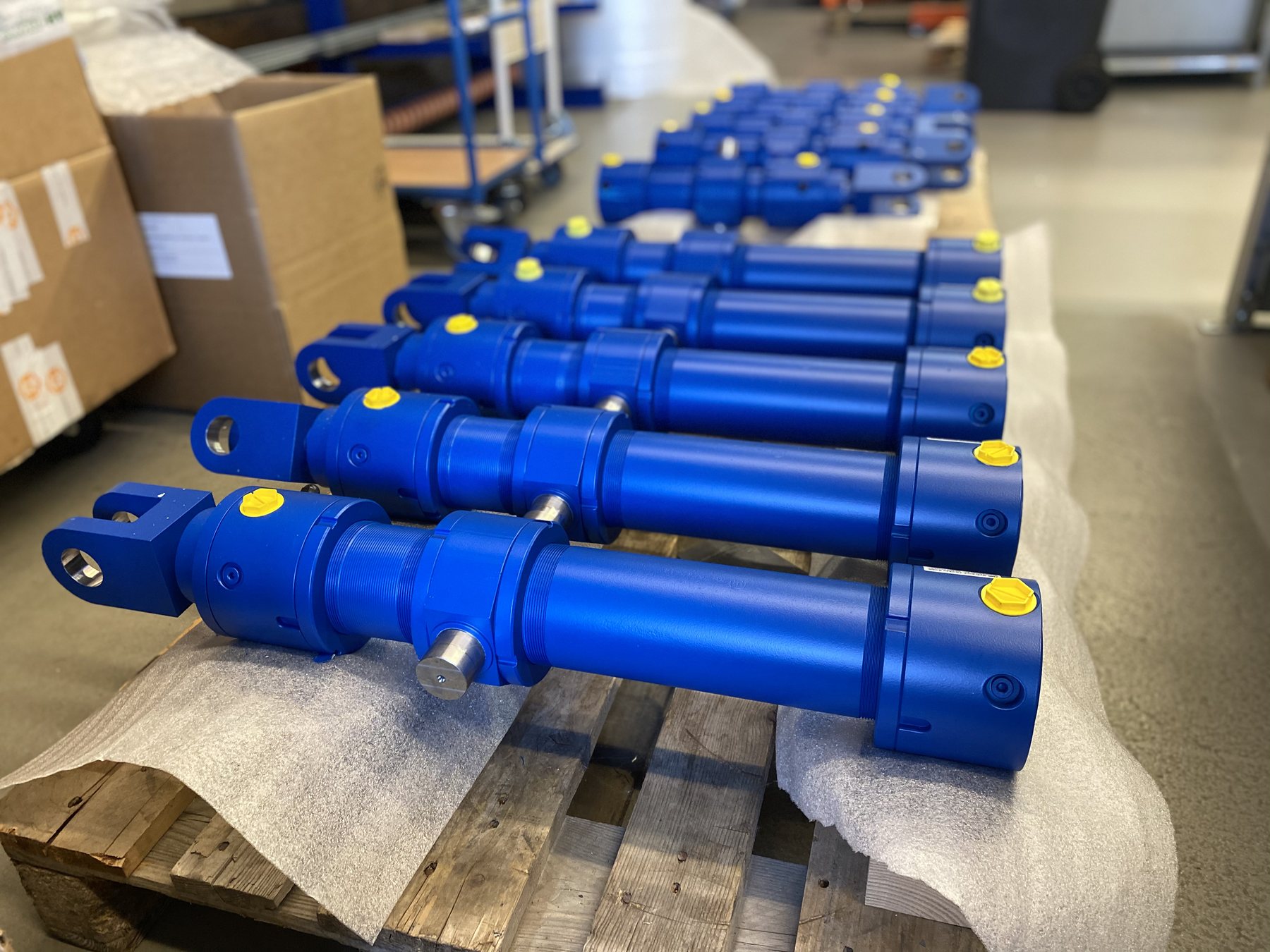 Montage bei AMR-Hydraulik